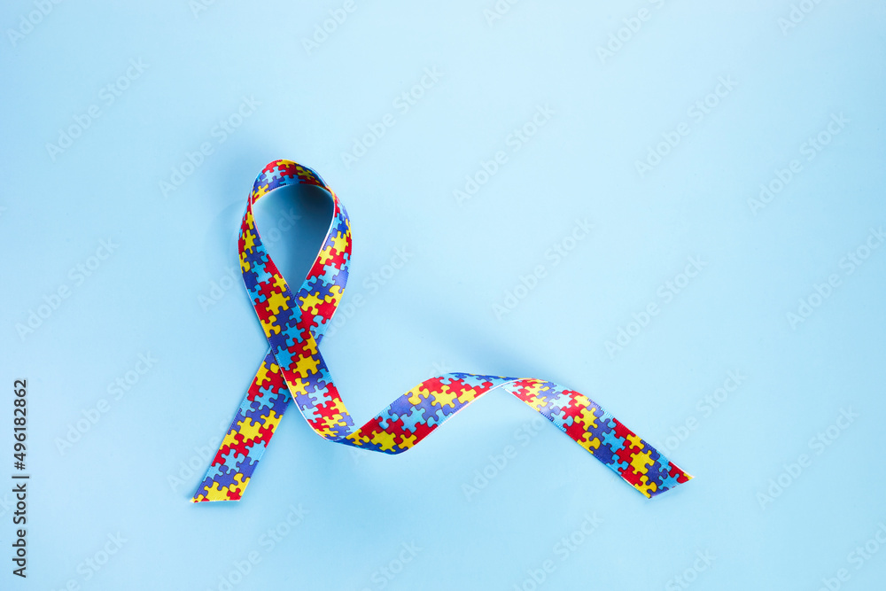Autism Awareness Blue Ribbon