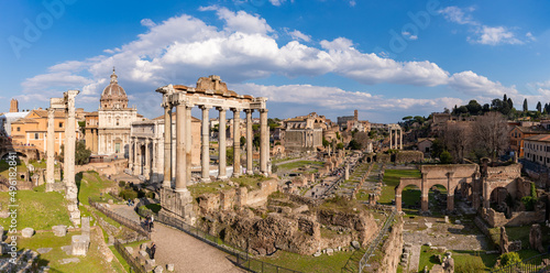 Photography Roman Forum Panorama