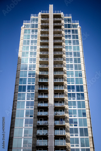 High rise apartment building in Charlotte, NC