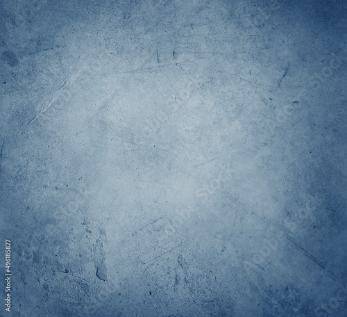 3D Fototapete Badezimmer - Fototapete Close-up of blue textured concrete background

