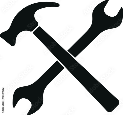 Hammer Wrench Icon