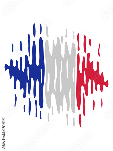 Frankreich Flagge Trikolore 