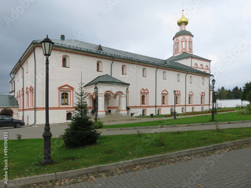 Pskov region. The city of Valdai.The Iver Monastery is one of the most revered places in Russia.