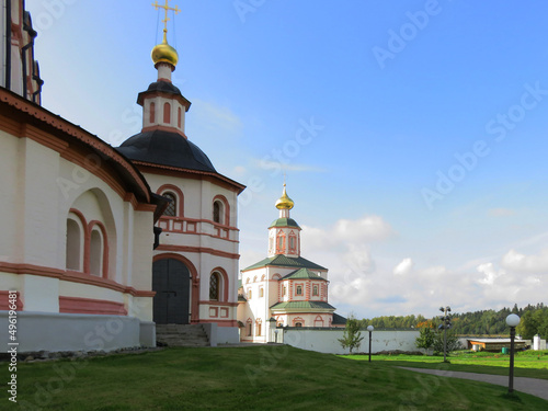 Pskov region. The city of Valdai.The Iver Monastery is one of the most revered places in Russia.