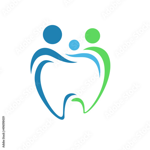 family dental practice a recognizable and classic but unique logo