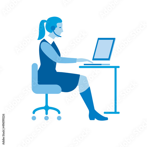 Home office vector