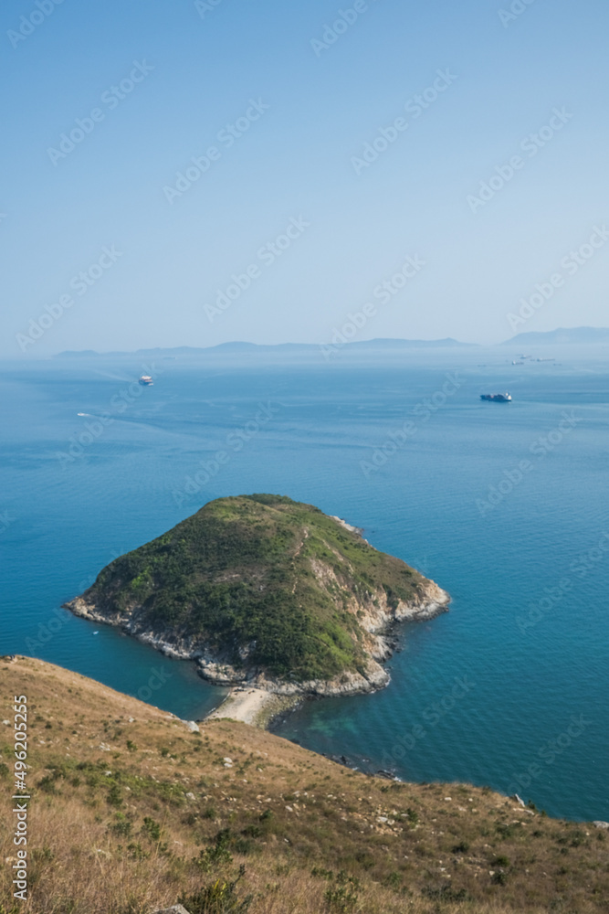 Tiny island in south of Hong Kong Island