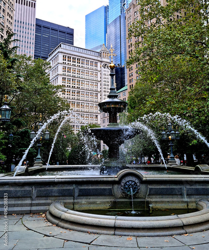 Fountain in the park