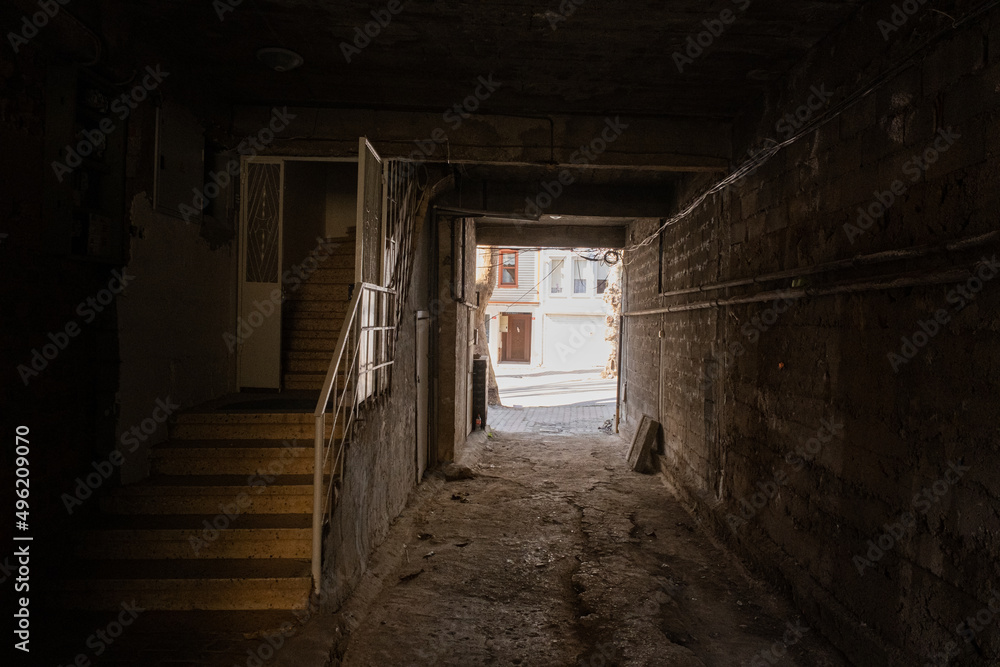 old abandoned house