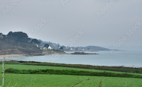 Seascape in Brittany-France photo