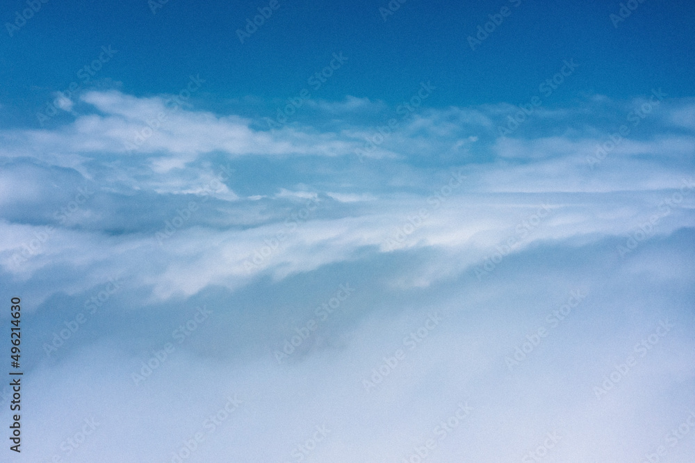 Drone view of cloudscape over the cloud Drone view of cloudscape over the cloud