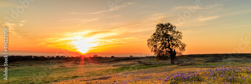 Sunset Panorama On North Table Mountain
