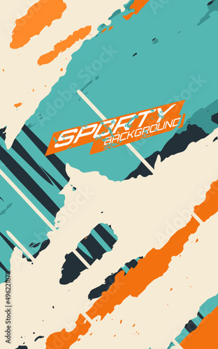 Abstract geometric backgrounds for sports and games. Abstract racing backgrounds for t-shirts, race car livery, car vinyl stickers, etc. Vector background.
