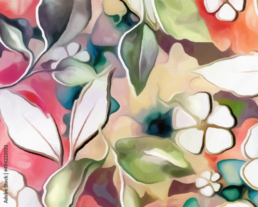 Modern Botanical Artwork Modern Botanical Artwork