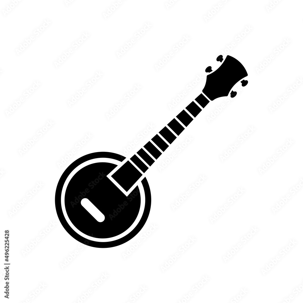 banjo logo icon design template vector banjo logo icon design template vector