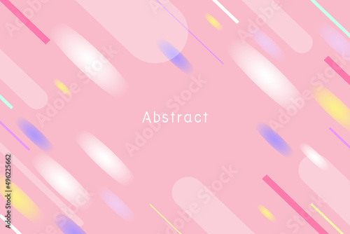 Abstract 背景　ピンク　カラフル