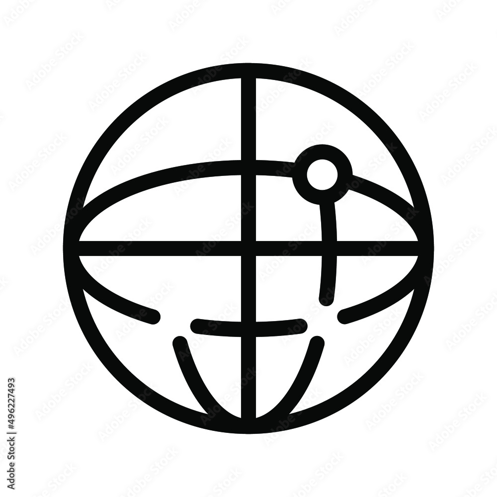 worldwide line icon illustration vector graphic worldwide line icon illustration vector graphic