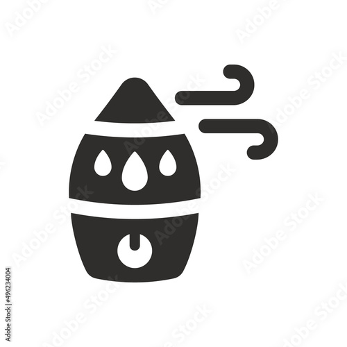 Humidifier icon on white background