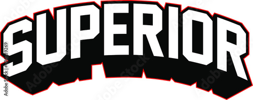 superior design typography vector for print 