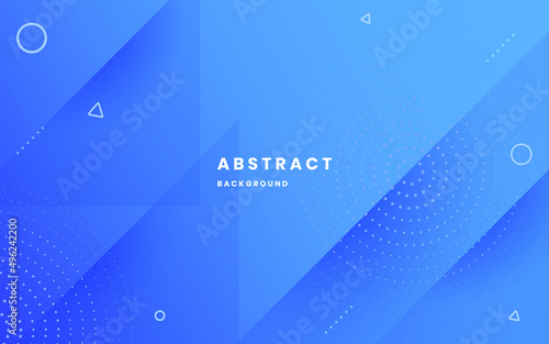 Minimal abstract blue modern elegant design background. dynamic shapes composition. illustration vector 10 eps.