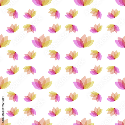 seamless pattern with leaves