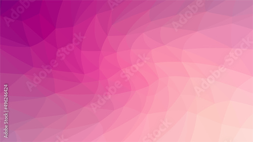 Bright polygon pattern. Low poly design
