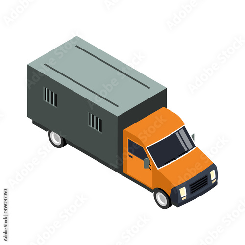 Jail Truck Icon