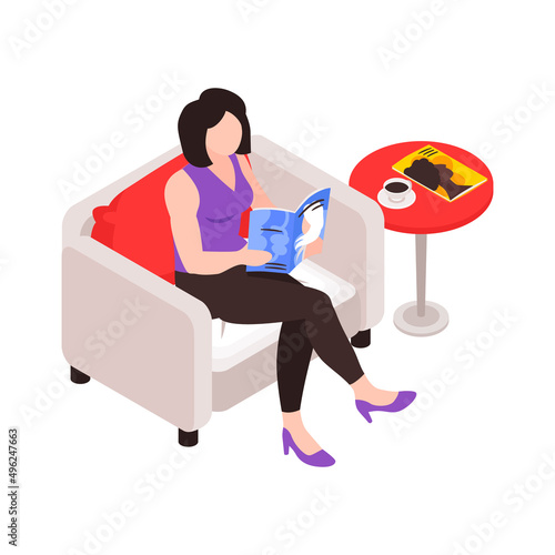 Isometric Beauty Salon