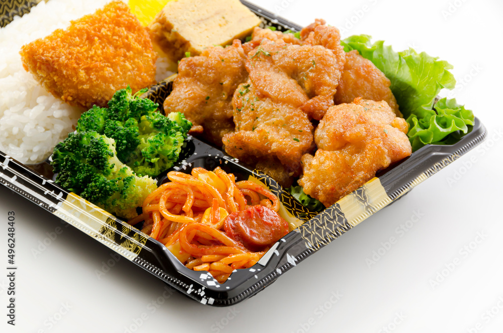 鶏の唐揚げ弁当
