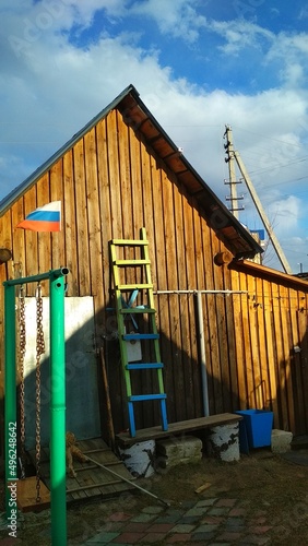 small house in the village