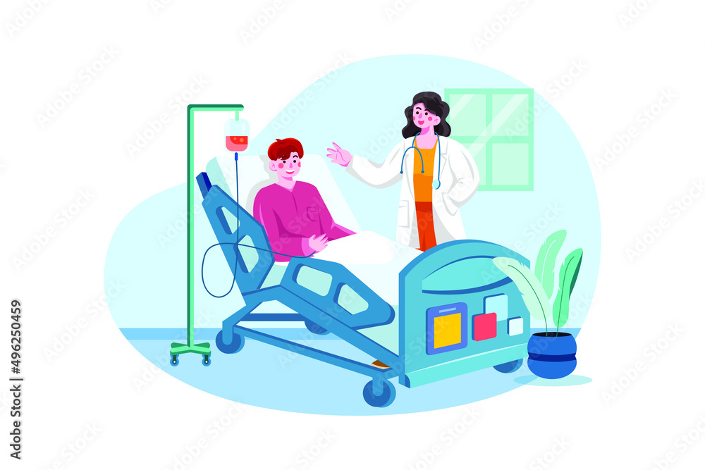 Doctor Asked About The Health Of The Admitted Patient Doctor Asked About The Health Of The Admitted Patient