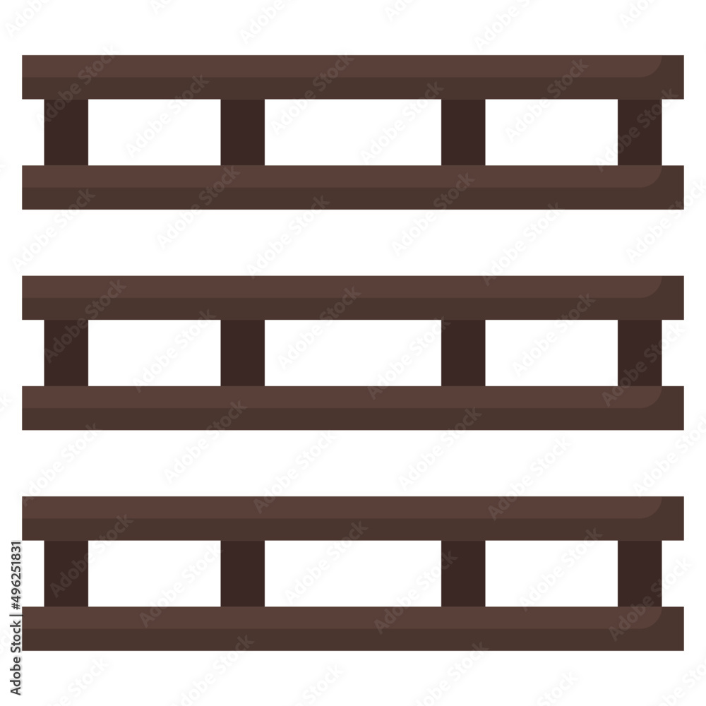PALLETS flat icon,linear,outline,graphic,illustration PALLETS flat icon,linear,outline,graphic,illustration