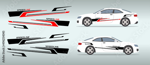 Car side sticker design. Auto vinyl decal template. Suitable for printing or cutting.
Scaling without loss of quality
