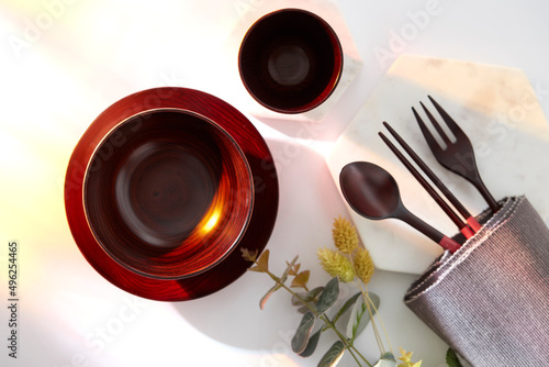 Korean traditional Bowl and dish [한국 전통 식기] photo