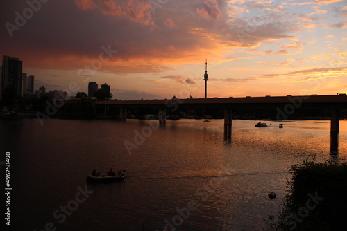 skx cloud clouds sunset sundown photo