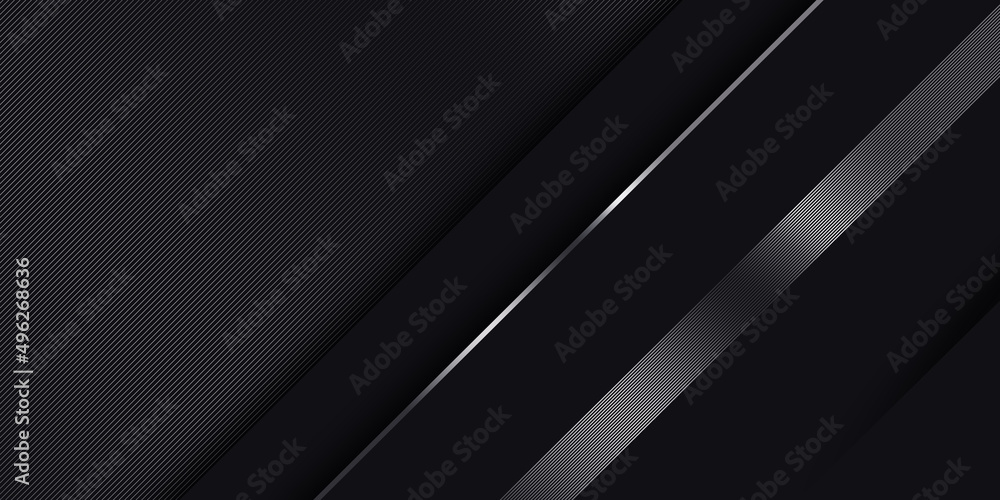 Illustration silver line graphic of abstract background diagonal black color modern design Illustration silver line graphic of abstract background diagonal black color modern design