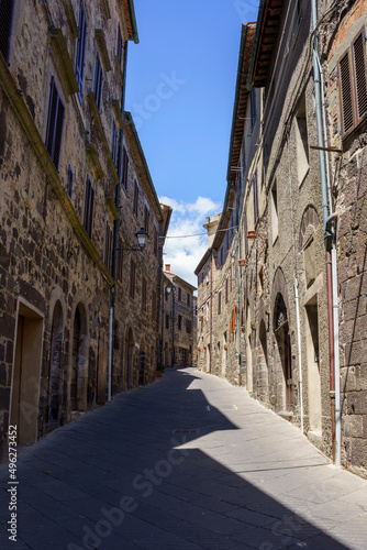 Fototapeta Naklejka Na Ścianę i Meble -  Radicofani, medieval town in Siena province