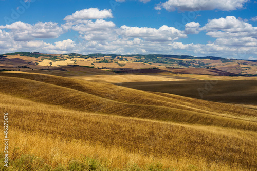 Rural landscape along the Cassia near Castiglione  Tuscany