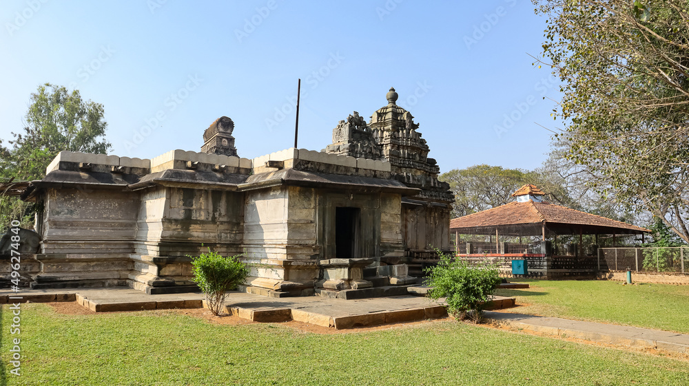 View of Sri Rameswara Temple, Kudli,  Shivamoga, Karnataka, India