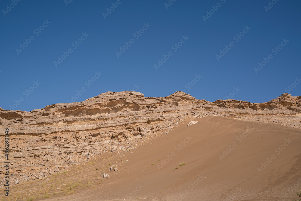 Rub Al Khali is the desert that covers most of the southern third of the Arabian Peninsula and this photo was taken in Ibri city in Oman Rub Al Khali is the desert that covers most of the southern third of the Arabian Peninsula and this photo was taken in Ibri city in Oman
