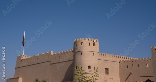 Ibri Castle in Oman, historic building  photo