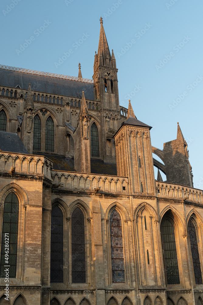 Bayeux cathedral in French Normandy