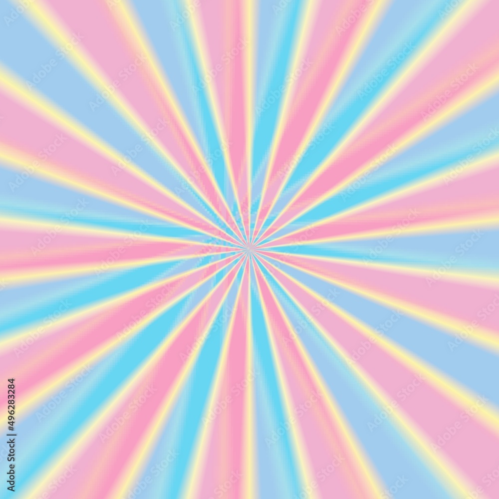 Obraz premium An illustration with rays coming out of the center. Unique radial pattern. Background with stripes, lines, diagonals. For scrapbooking, printing, websites and bloggers