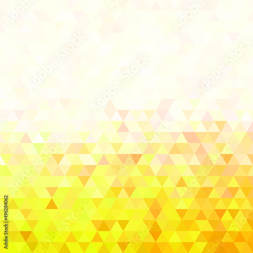 gold triangle background. layout for presentation. eps 10