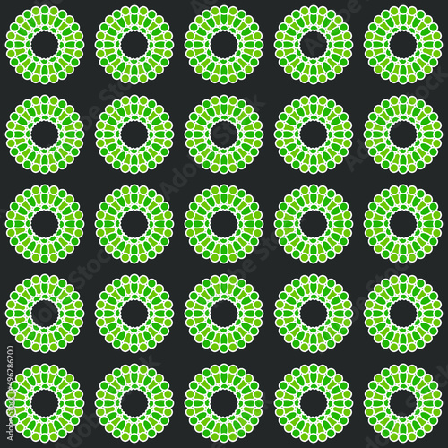 Colored seamless Pattern