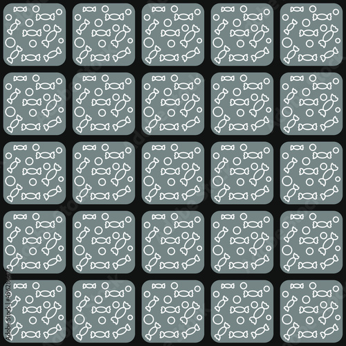 Colored seamless Pattern