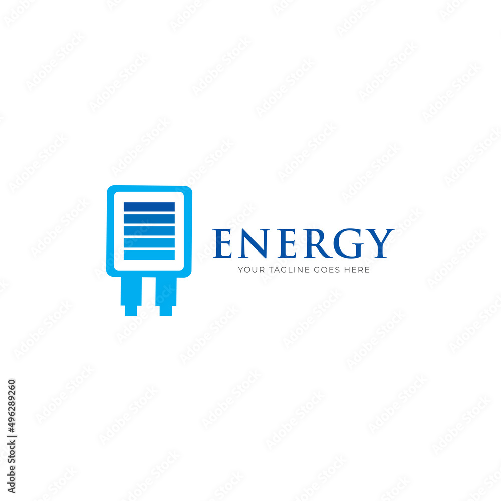 Modern Energy Logo, Lightning Vector Icon. Modern Energy Logo, Lightning Vector Icon.