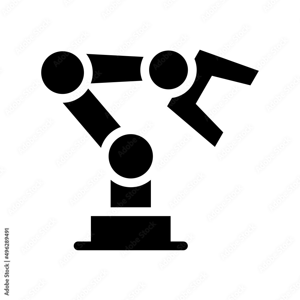 Robotics Icon Vector Symbol Design Illustration Robotics Icon Vector Symbol Design Illustration