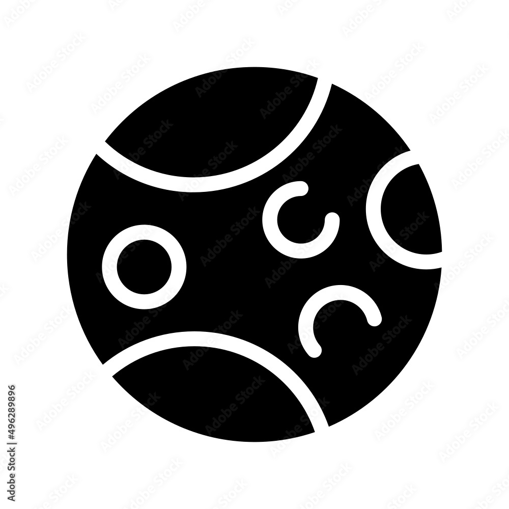 Moon Icon Vector Symbol Design Illustration Moon Icon Vector Symbol Design Illustration