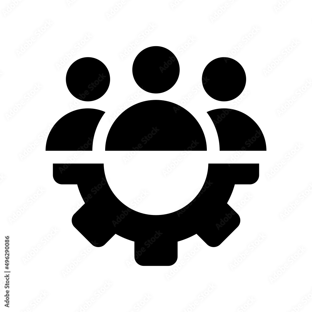 Teamwork Icon Vector Symbol Design Illustration Teamwork Icon Vector Symbol Design Illustration